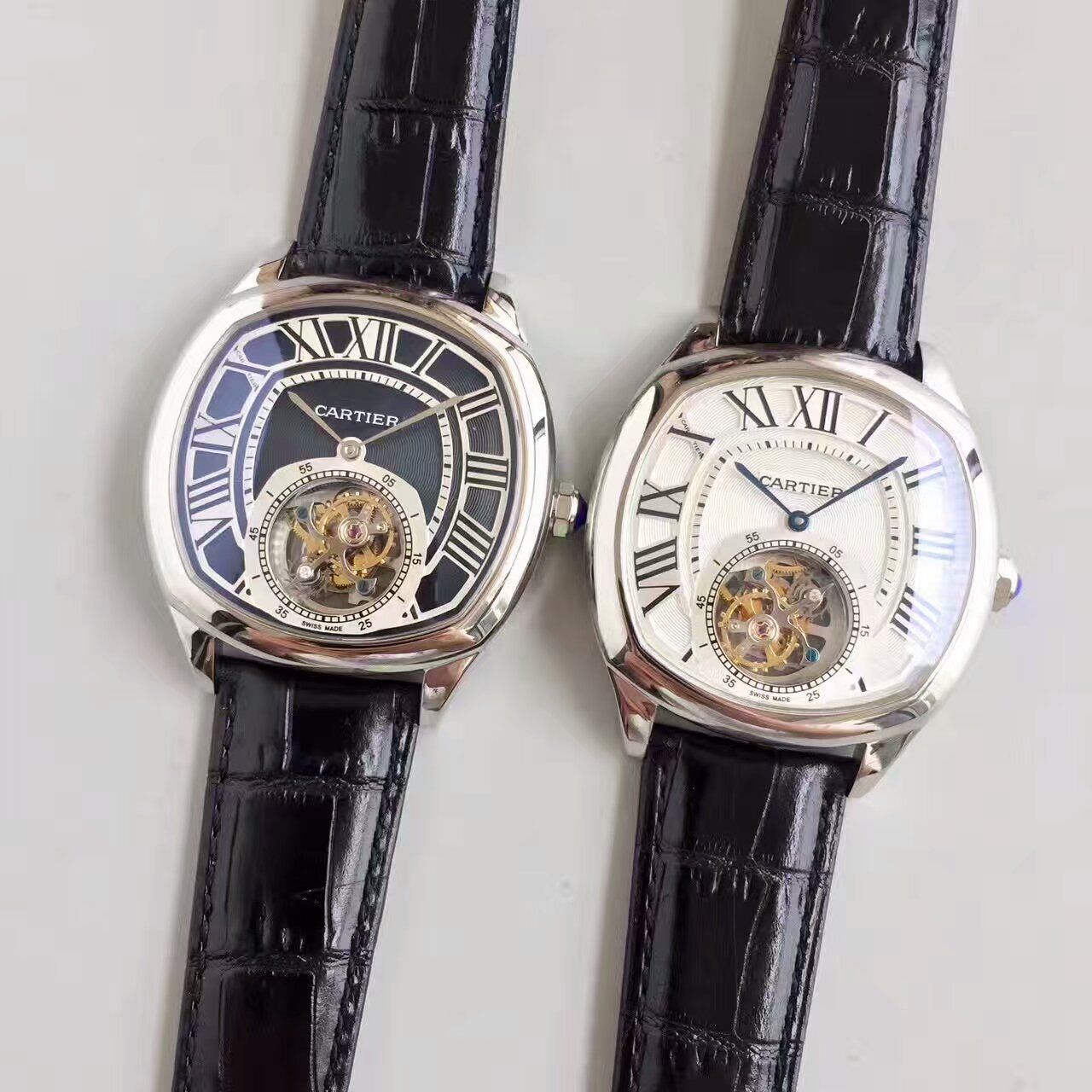   TF厂卡地亚DRIVE DE CARTIER 系列W4100013陀飞轮男表 / K082