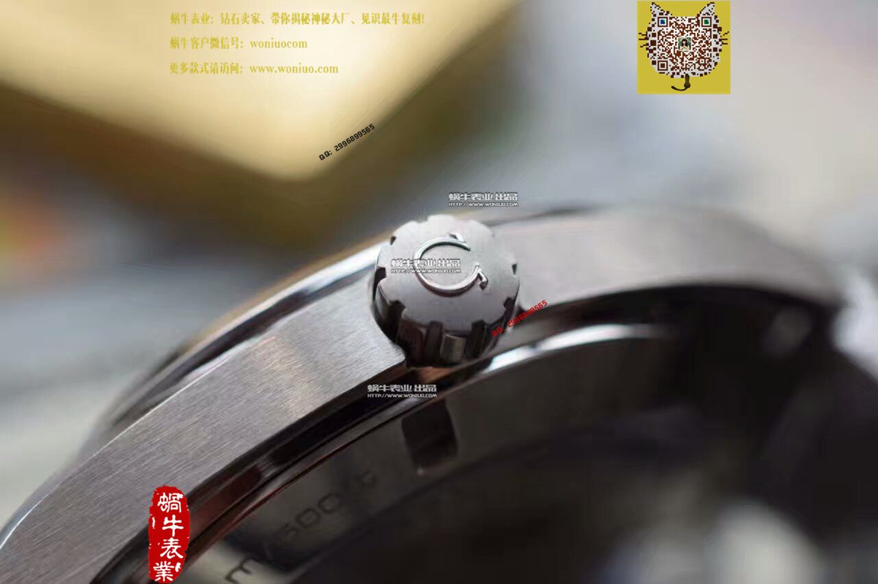   KW厂欧米茄海马系列231.10.42.21.01.001黑面绿字231.10.42.21.01.001男表 / M136
