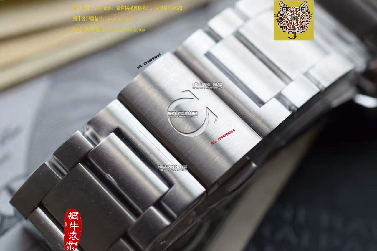   KW厂欧米茄海马系列231.10.42.21.01.001黑面绿字231.10.42.21.01.001男表 / M136