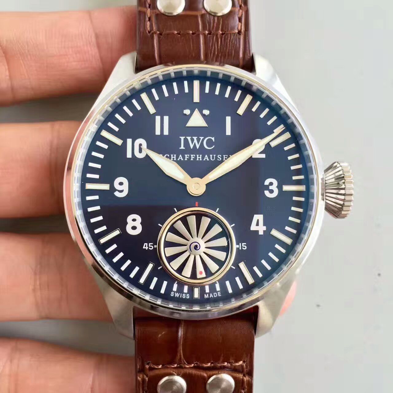 KW厂万国飞行员IW500301(俗称涡轮大飞) 最新终极升级版 / WG109    KW厂万国飞行员IW500301(俗称涡轮大飞) 最新终极升级版 / WG109