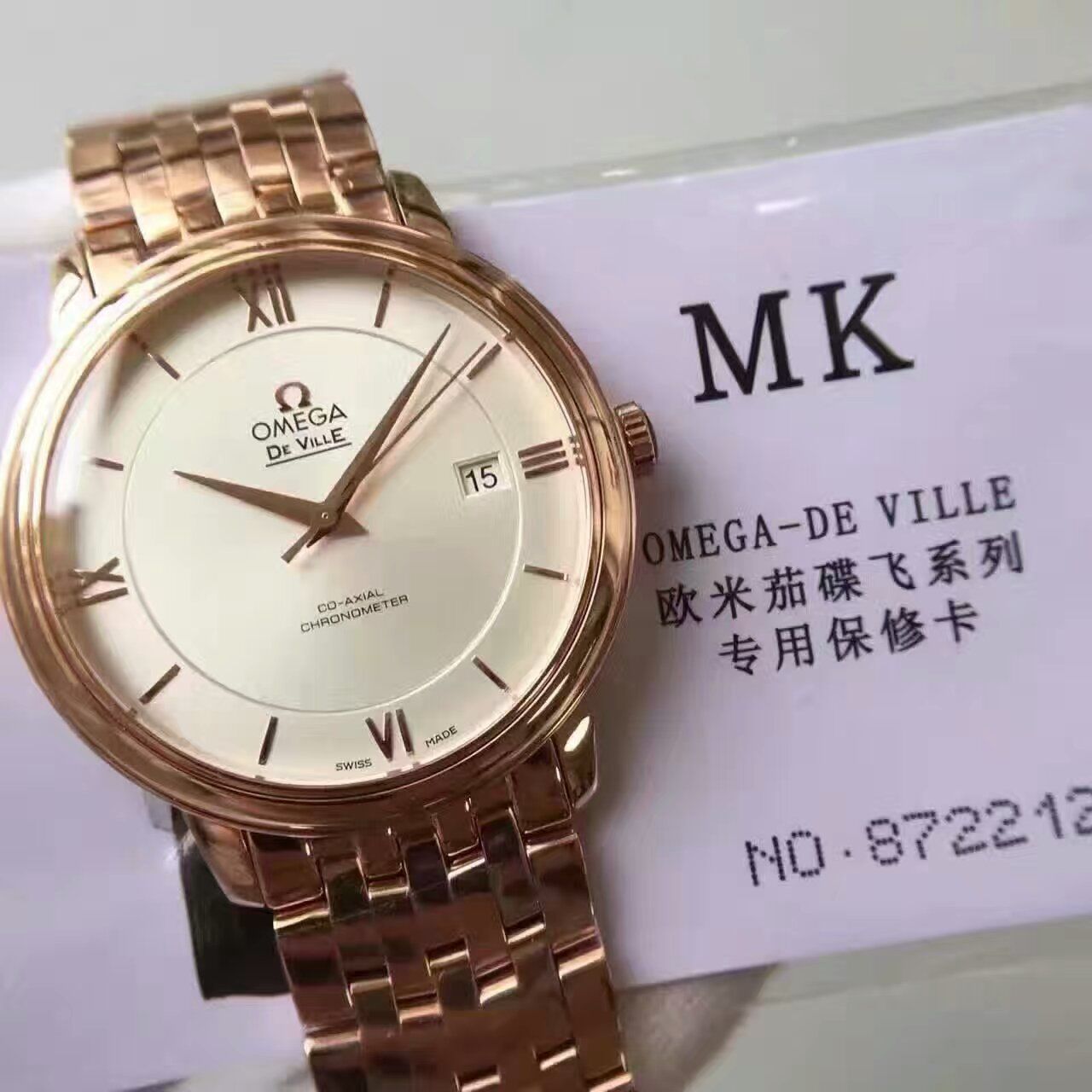   MK厂欧米茄碟飞系列424.53.40.20.02.002腕表 / M191