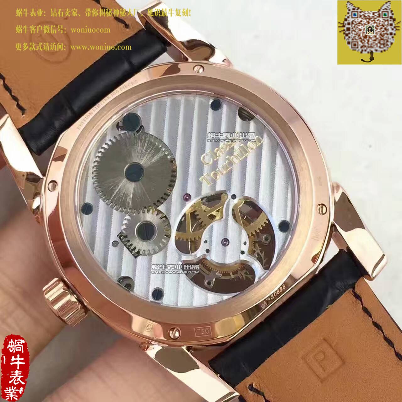   BM厂帕玛强尼TOURBILLON系列PF600696 陀飞轮腕表 / PM029