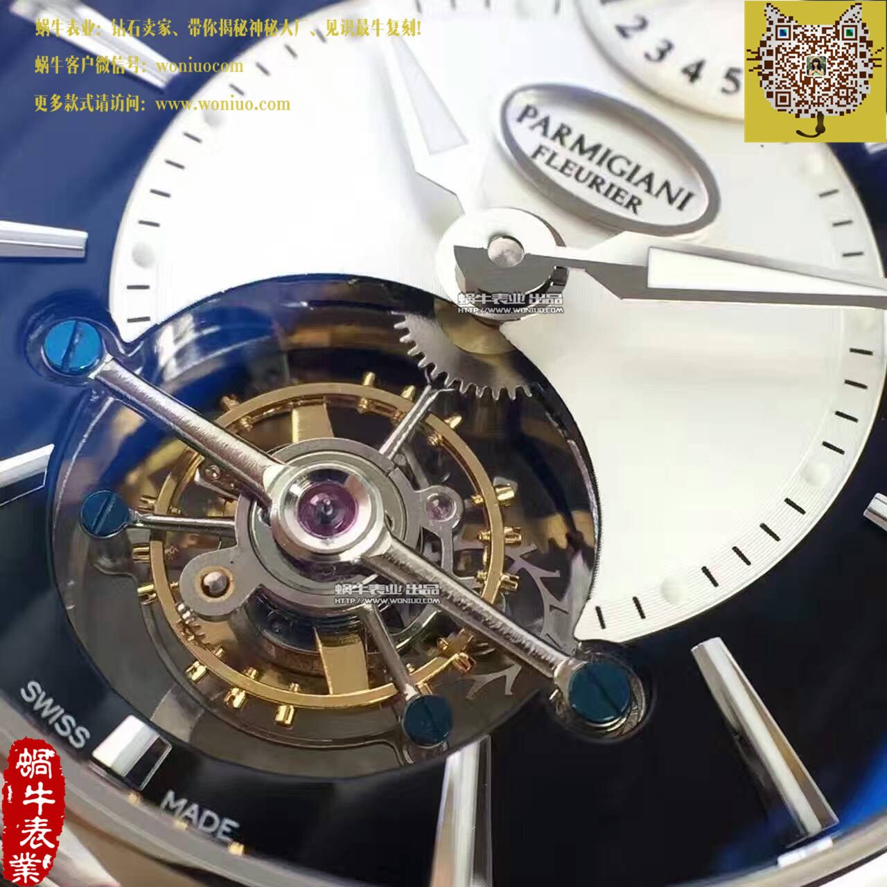   BM厂帕玛强尼TOURBILLON系列PF600696 陀飞轮腕表 / PM029
