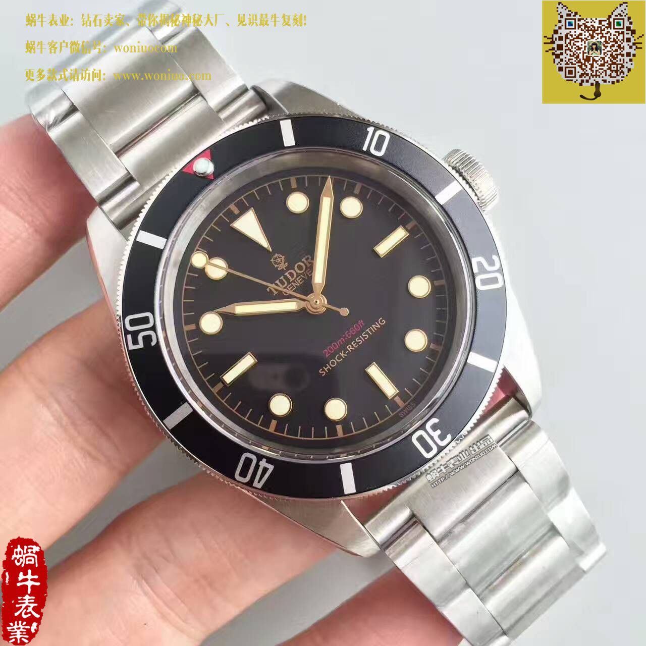   ZF厂V4版  帝舵 “Only Watch” 市面最强版本 男士机械手表 / DT019