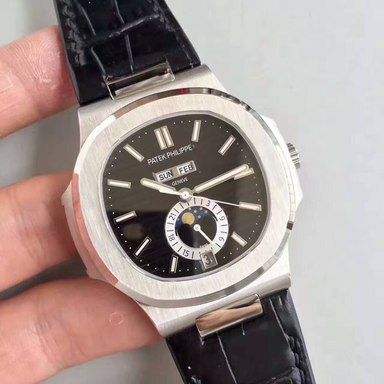 KM高百达翡丽Nautilus系列精钢男表5726A-001 / BD204   KM高百达翡丽Nautilus系列精钢男表5726A-001 / BD204