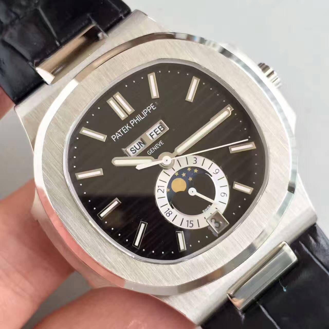 KM高百达翡丽Nautilus系列精钢男表5726A-001 / BD204   KM高百达翡丽Nautilus系列精钢男表5726A-001 / BD204