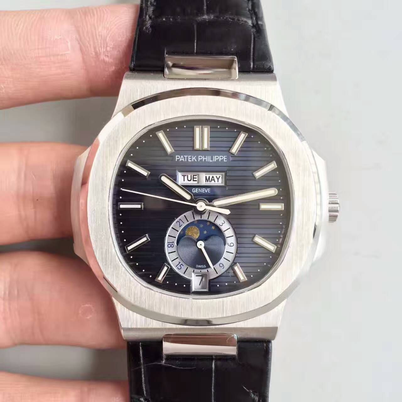 KM高百达翡丽Nautilus系列精钢男表5726A-001 / BD204   KM高百达翡丽Nautilus系列精钢男表5726A-001 / BD204