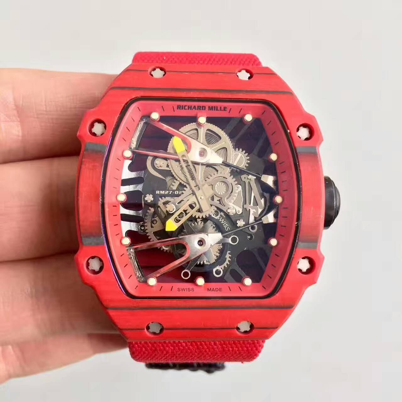   RM厂理查德·米勒(腕表型号:RM27-02）NTPT多彩表壳腕表 / RM27-02