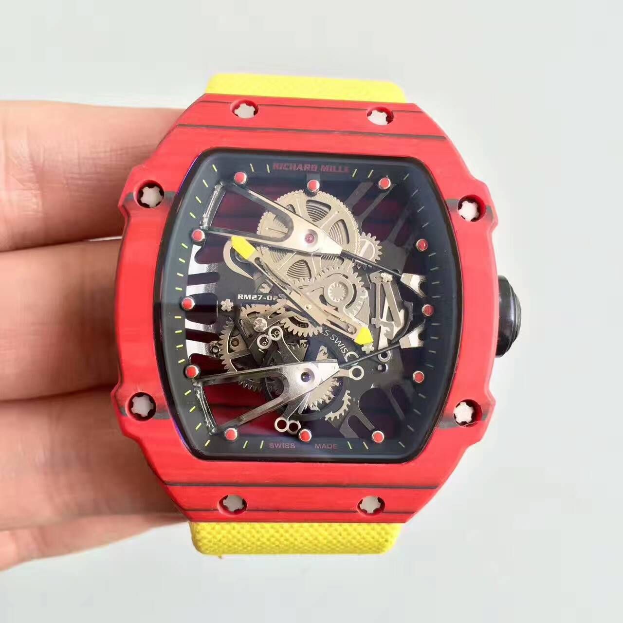   RM厂理查德·米勒(腕表型号:RM27-02）NTPT多彩表壳腕表 / RM27-02