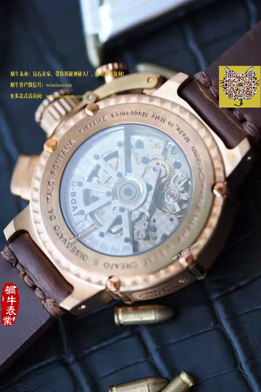   视频解析  UB厂U-BOAT青铜腕表 / UB005