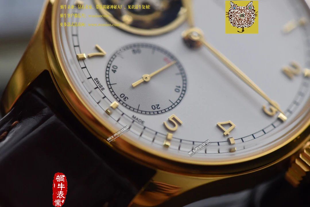 YL厂万国葡萄牙9位陀飞轮(土豪金-黄金版本) / WG180   YL厂万国葡萄牙9位陀飞轮(土豪金-黄金版本) / WG180