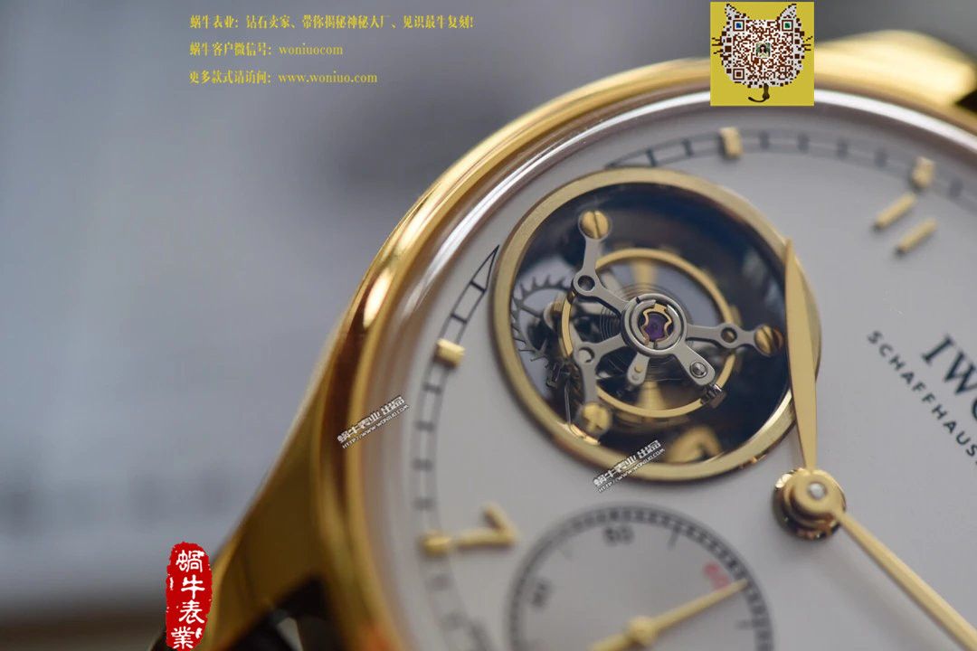 YL厂万国葡萄牙9位陀飞轮(土豪金-黄金版本) / WG180   YL厂万国葡萄牙9位陀飞轮(土豪金-黄金版本) / WG180