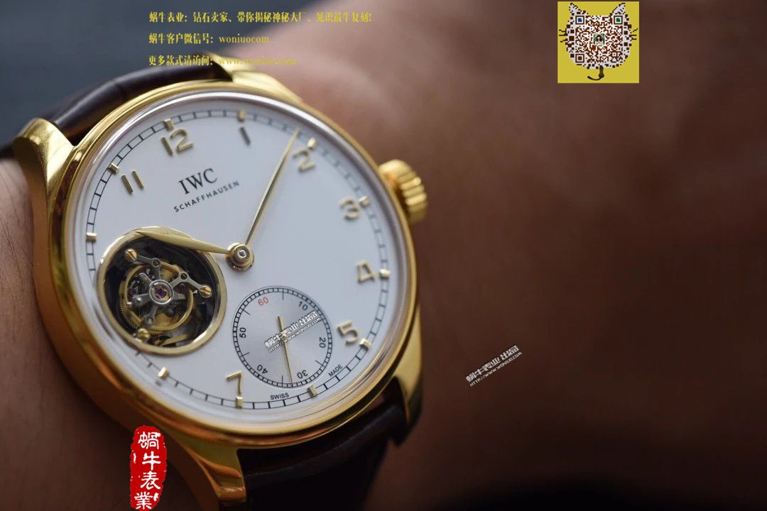 YL厂万国葡萄牙9位陀飞轮(土豪金-黄金版本) / WG180   YL厂万国葡萄牙9位陀飞轮(土豪金-黄金版本) / WG180