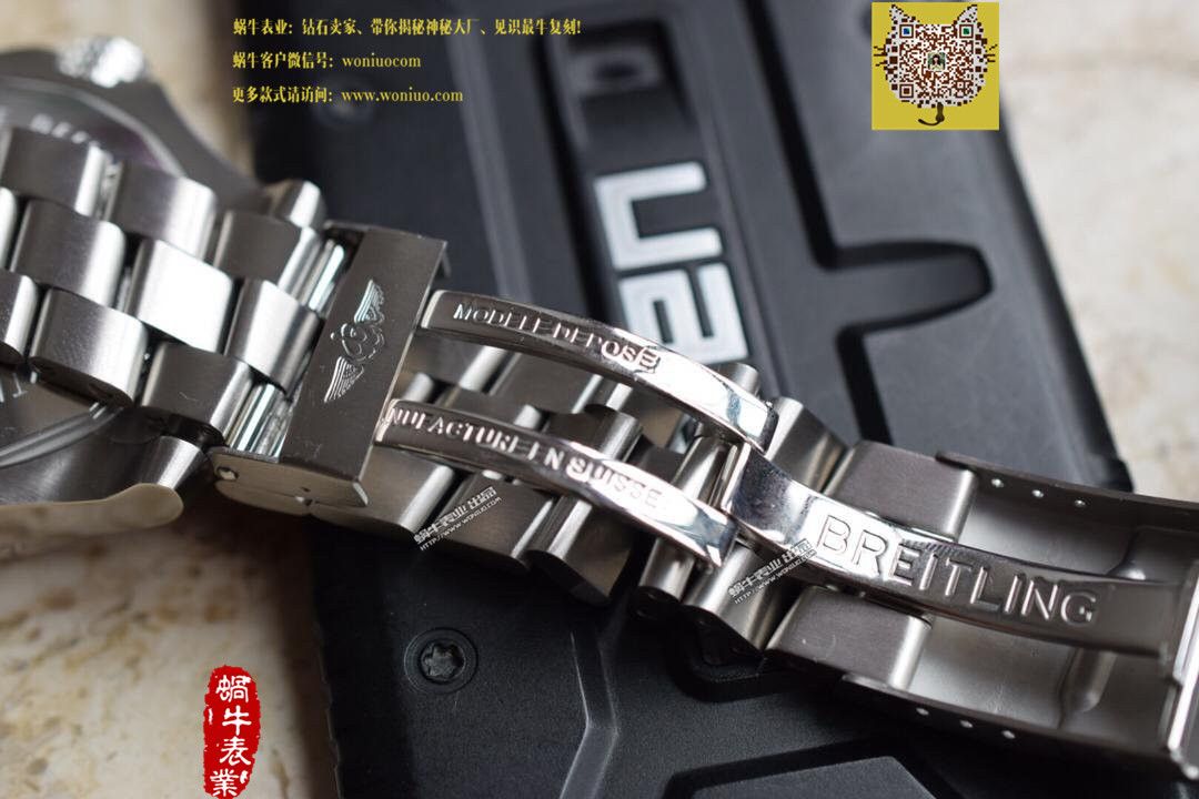   实物图鉴赏  百年灵海狼手表 《定制版搭配原装瑞士ETA2836机芯》 / BL031