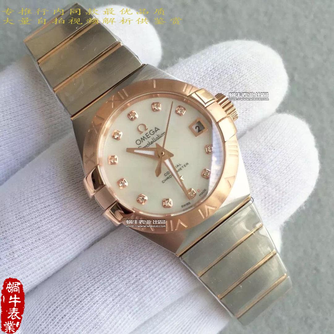   HBBV6厂欧米茄星座系列123.10.27.20.55.001女士腕表 / M151A
