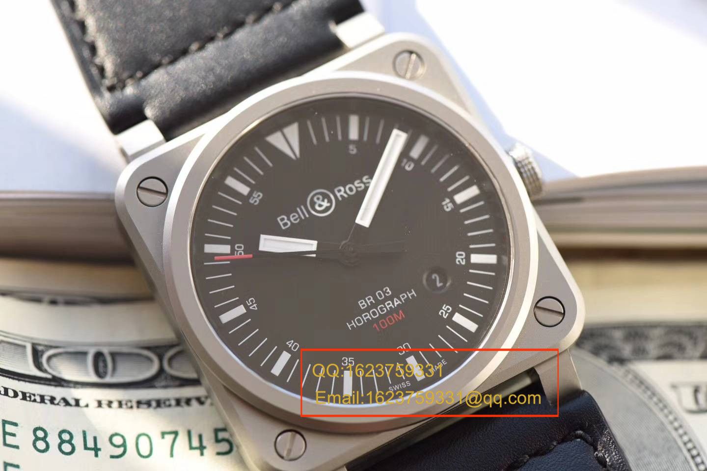   BR精  柏莱士AVIATION系列BR 03-92 HOROLUM 腕表 / BABL016