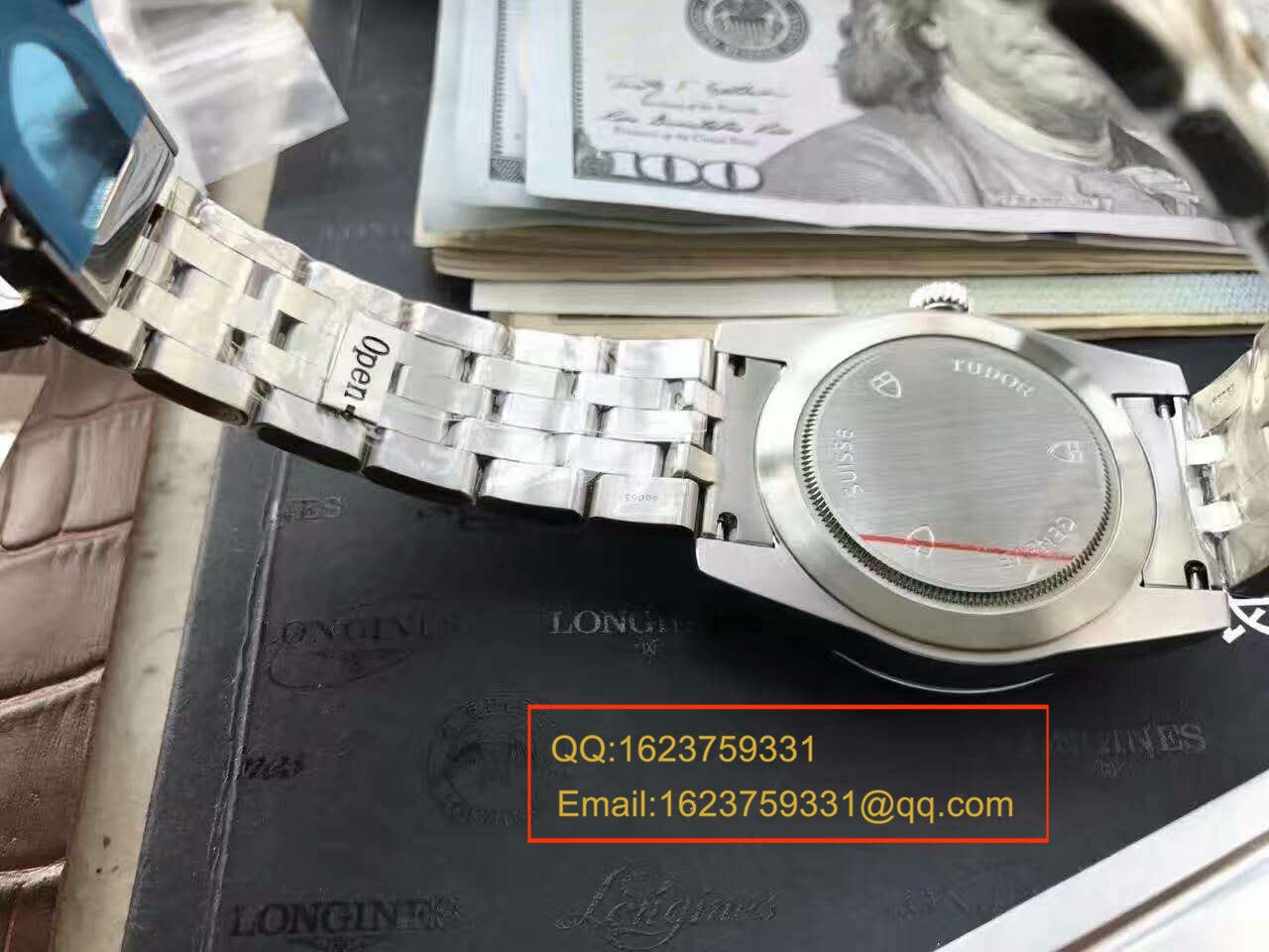   实拍图鉴赏  台湾厂帝舵骏珏系列56000-68060男士机械手表 / DT008