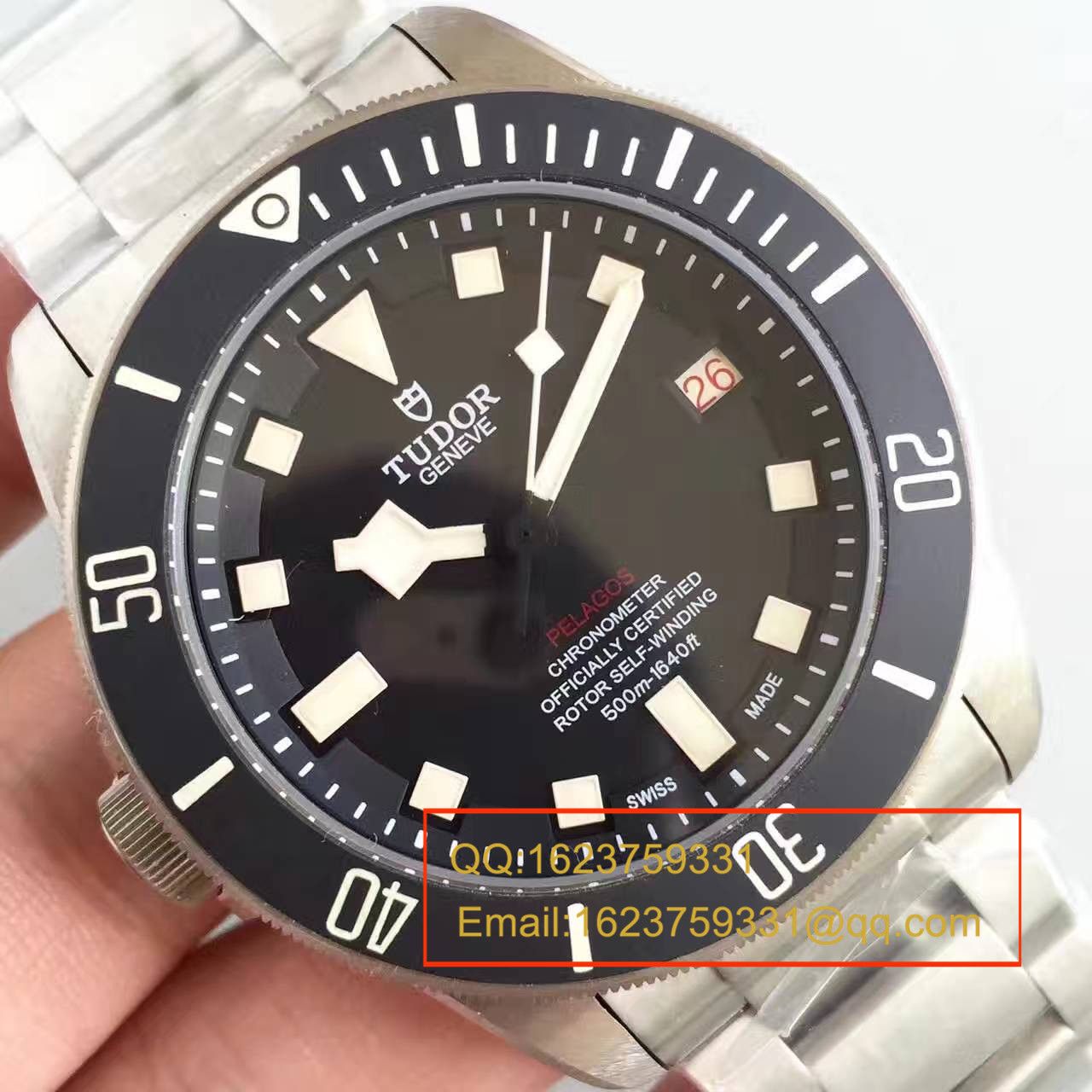   ZF厂帝舵反手左撇子25610TNL全新领潜型LHD左撇子腕表 / DT027