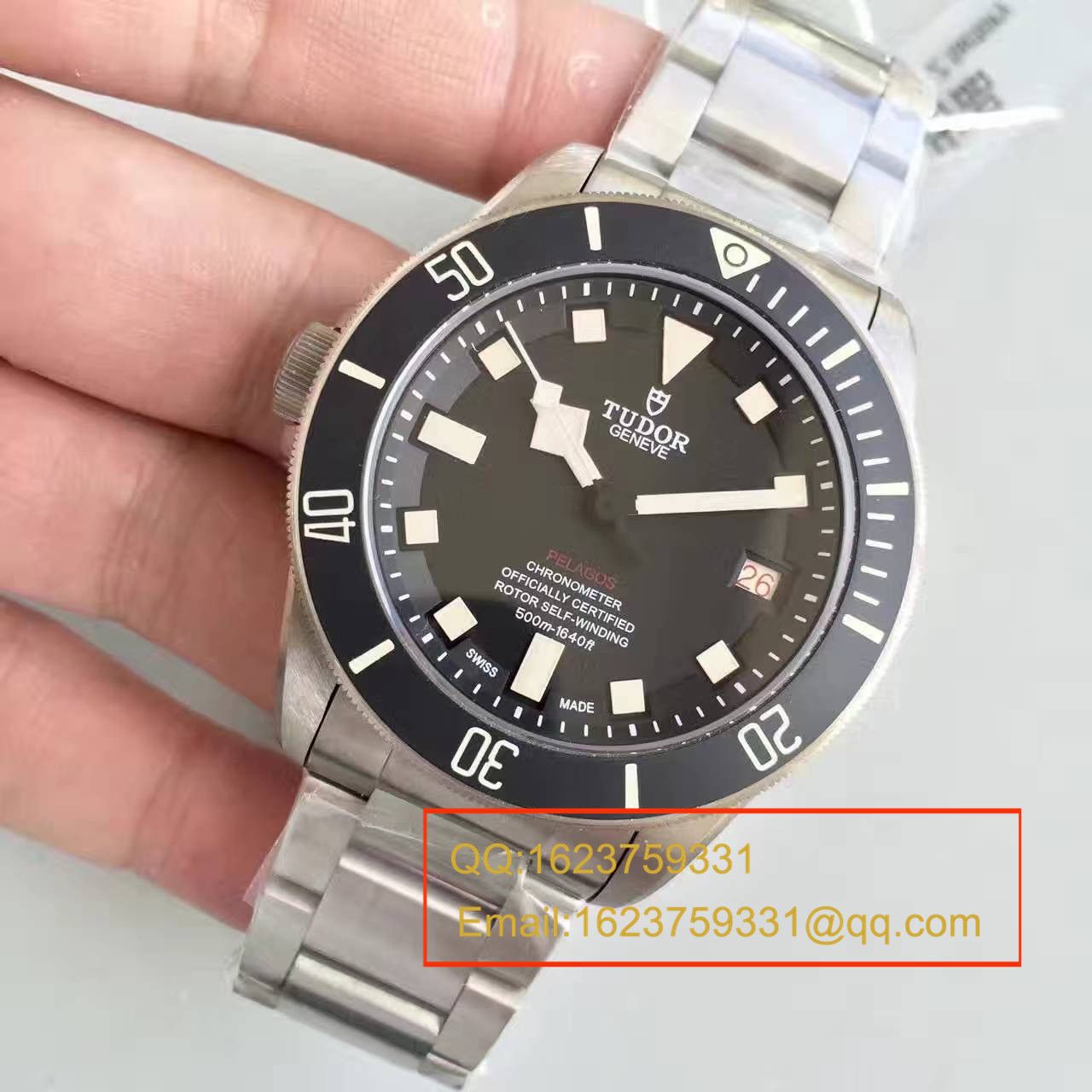   ZF厂帝舵反手左撇子25610TNL全新领潜型LHD左撇子腕表 / DT027