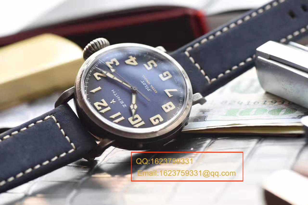   视频测评XF厂真力时飞行员系列11.1940.679 / 53.C808复古大飞腕表 / ZSLB034