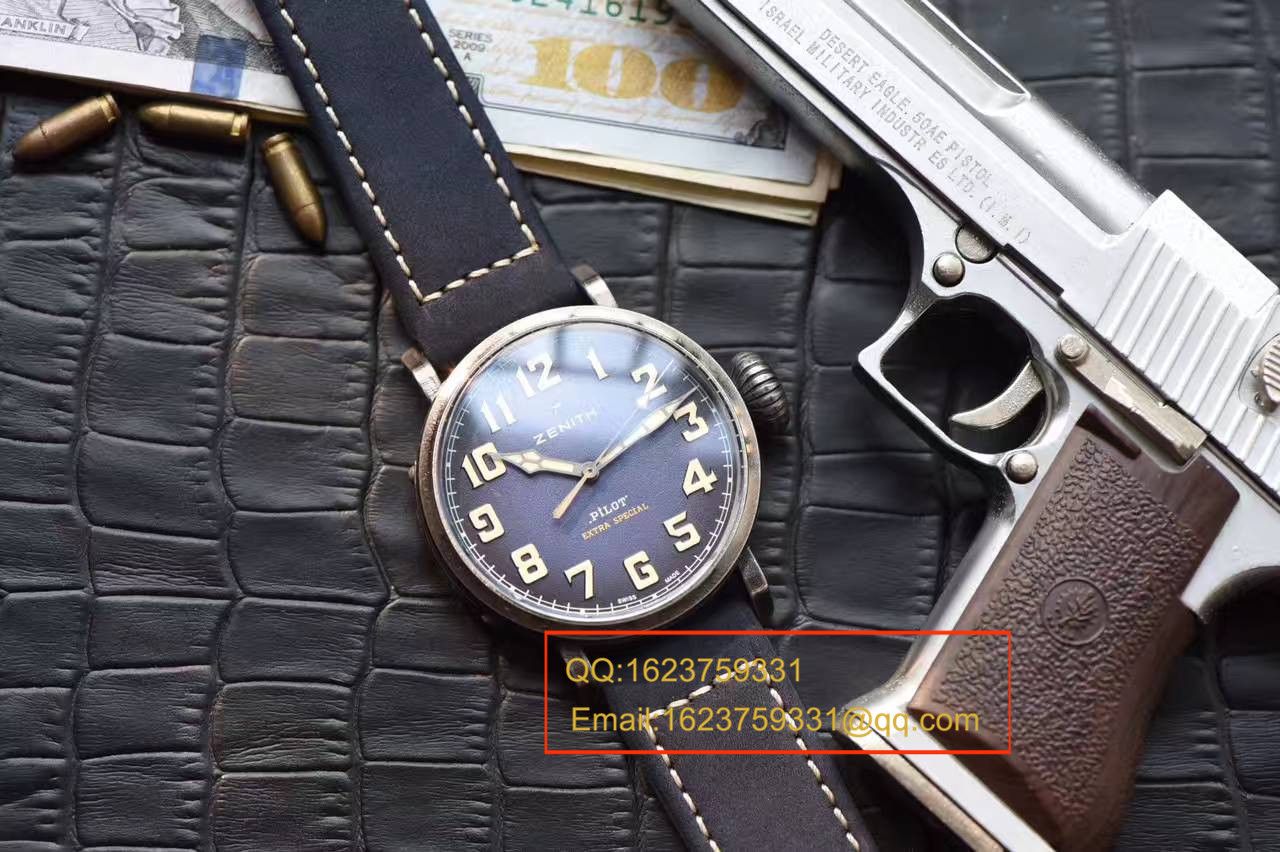   视频测评XF厂真力时飞行员系列11.1940.679 / 53.C808复古大飞腕表 / ZSLB034