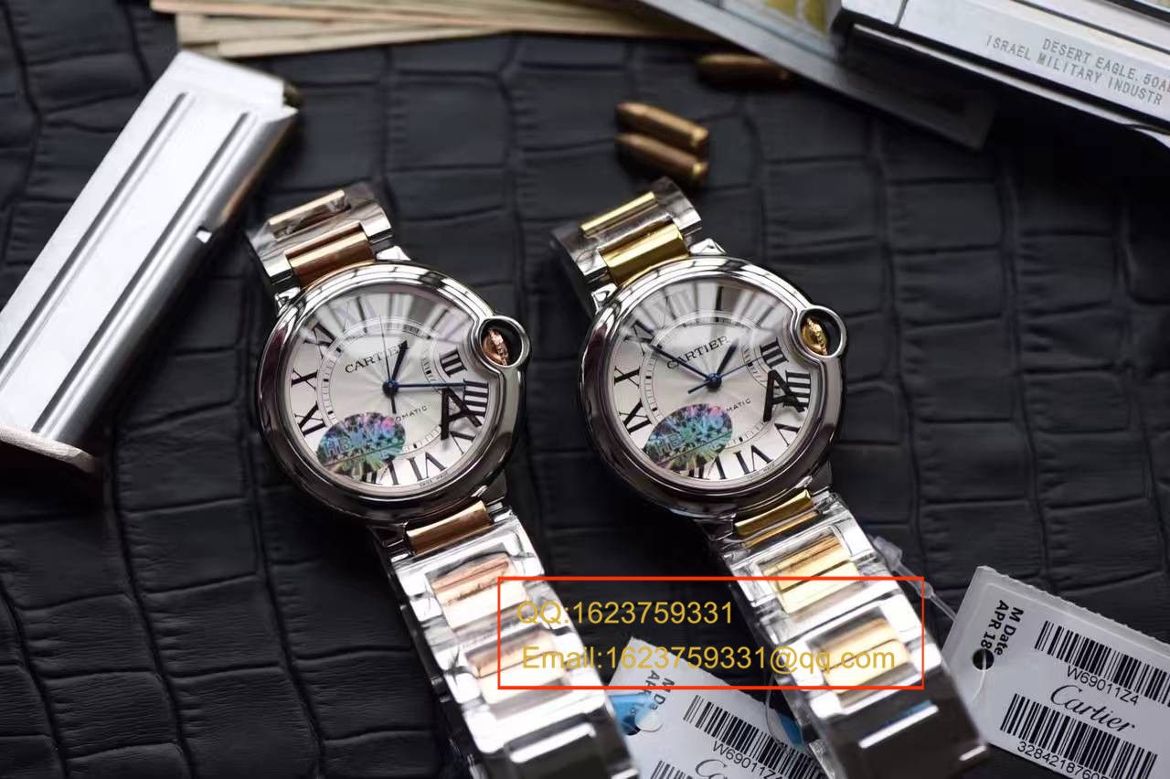   视频测评V6厂高卡地亚蓝气球系列W2BB0003《中号蓝气球36毫米》女士腕表 / KAG094