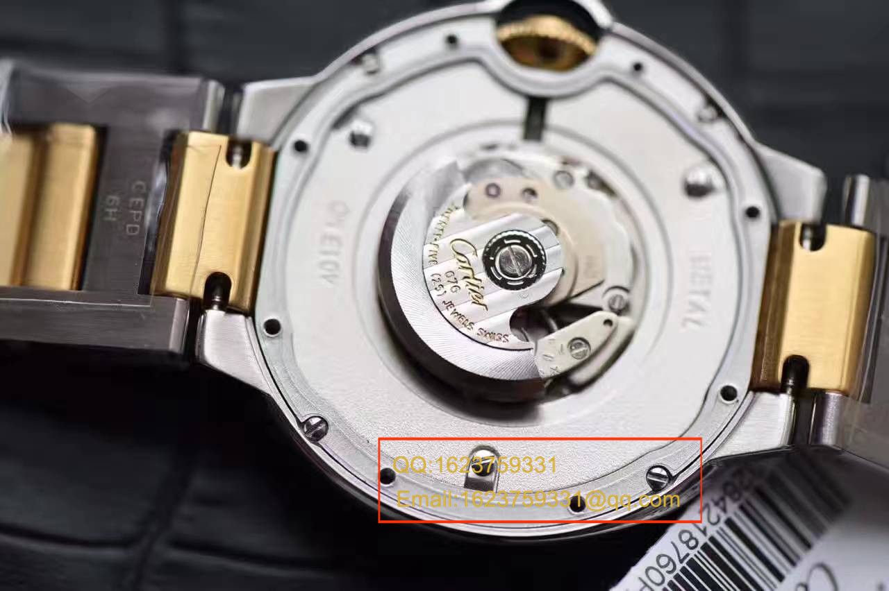   视频测评V6厂卡地亚中号蓝气球36毫米系列W2BB0012女士腕表 / K095