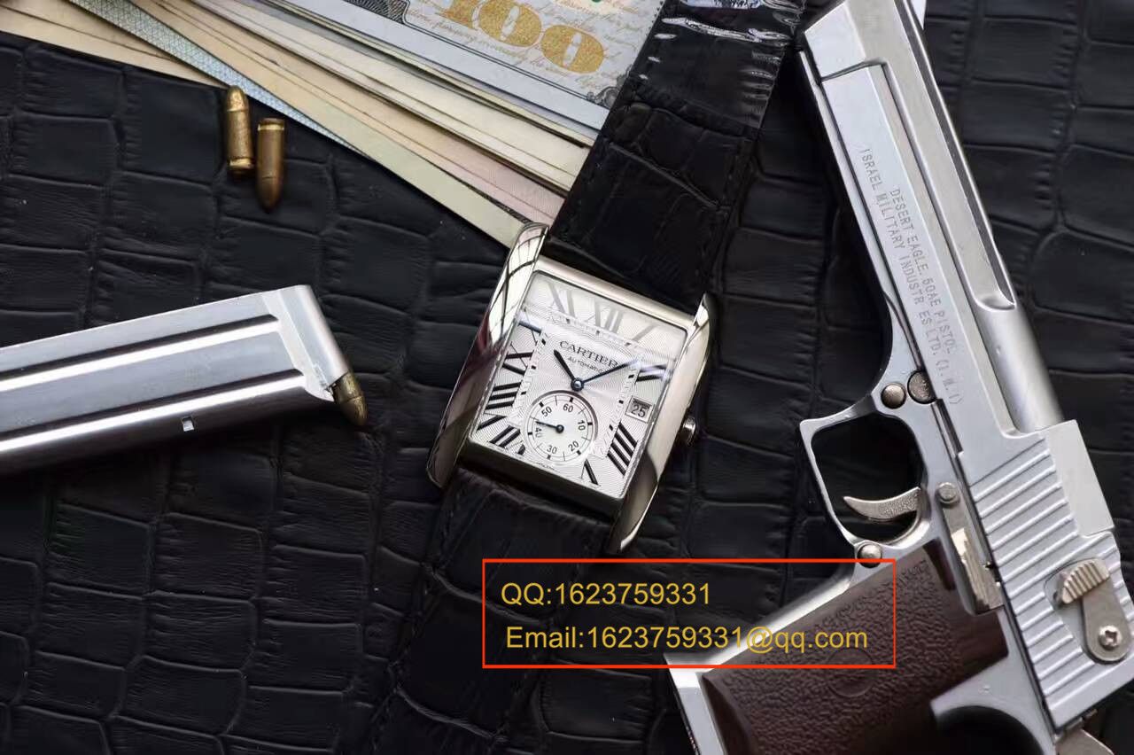   独家视频评测JF  卡地亚 坦克系列TANK MC系列W5330003男表 / KAG020A