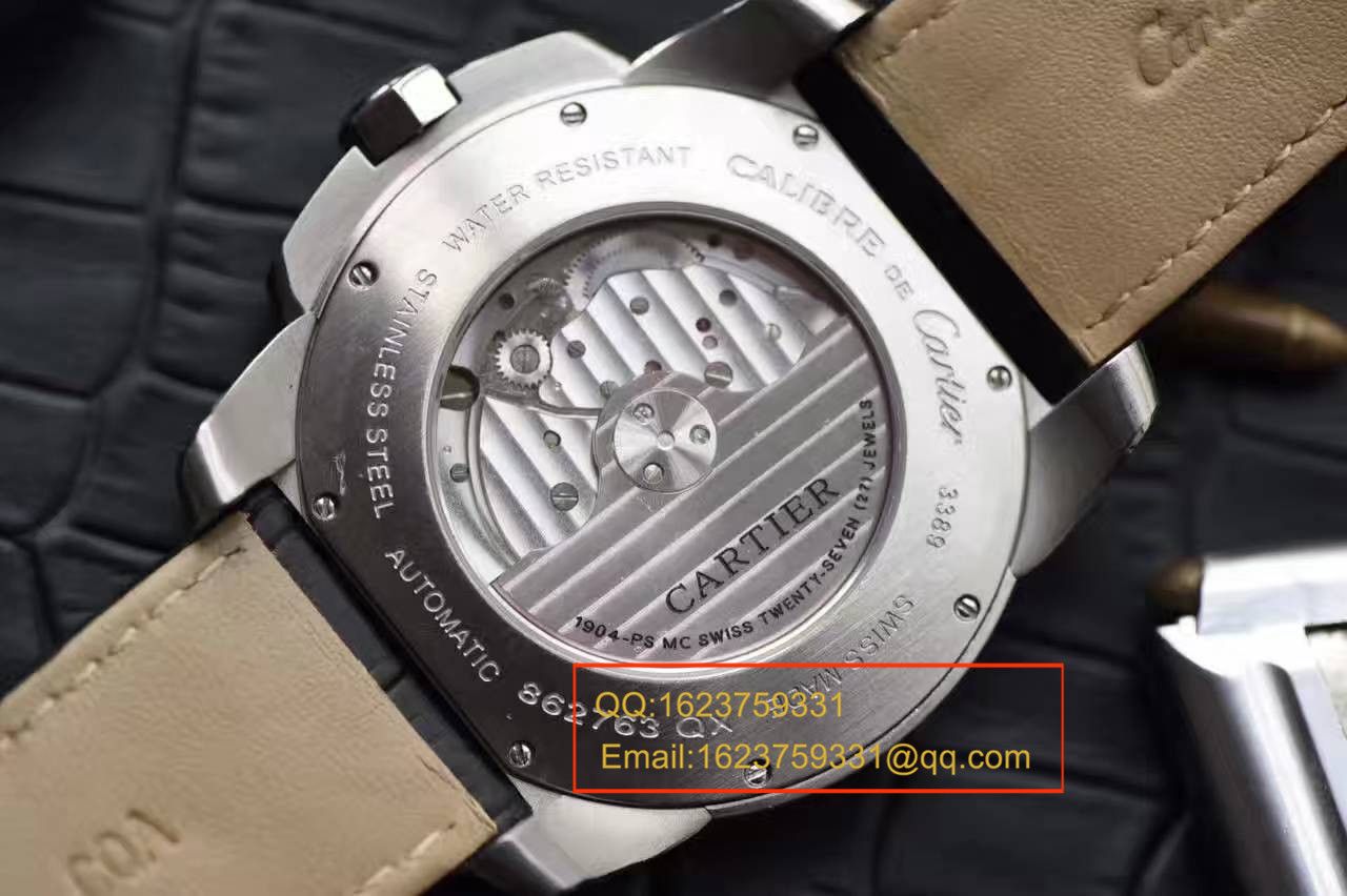   独家视频解析JF  卡地亚CALIBRE DE CARTIER卡历博系列W7100013腕表 / KAI026