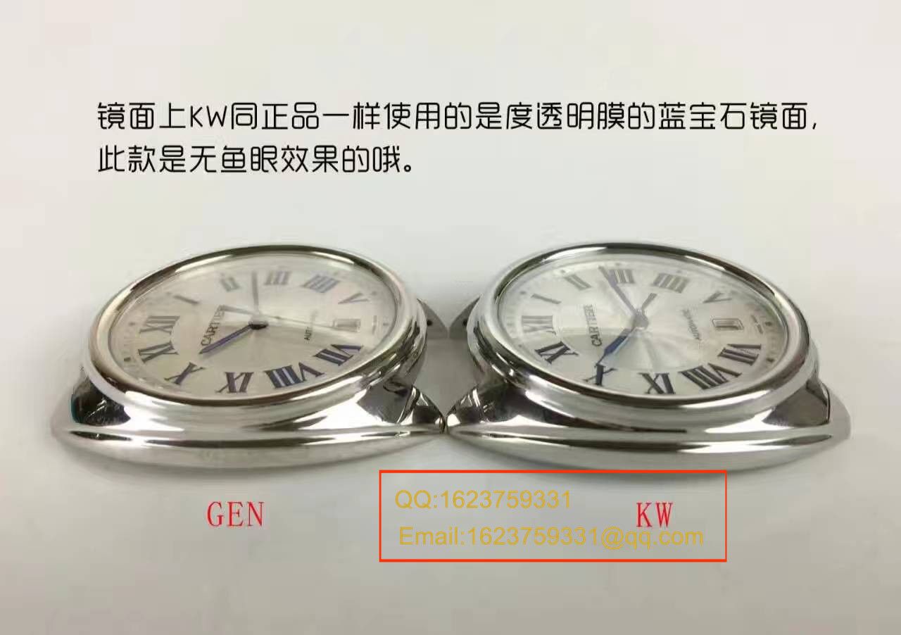   视频测评KW厂高卡地亚钥匙系列 WSCL0006女装35毫米手表 / KAI005
