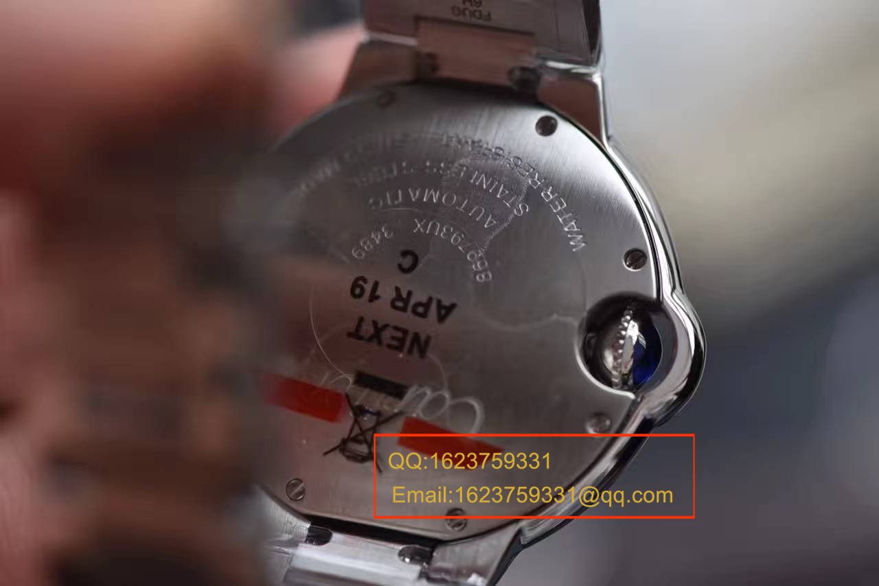   HBBV6厂卡地亚蓝气球系列WE9006Z3《大号36毫米》、中号33毫米WE902035女表 / K124