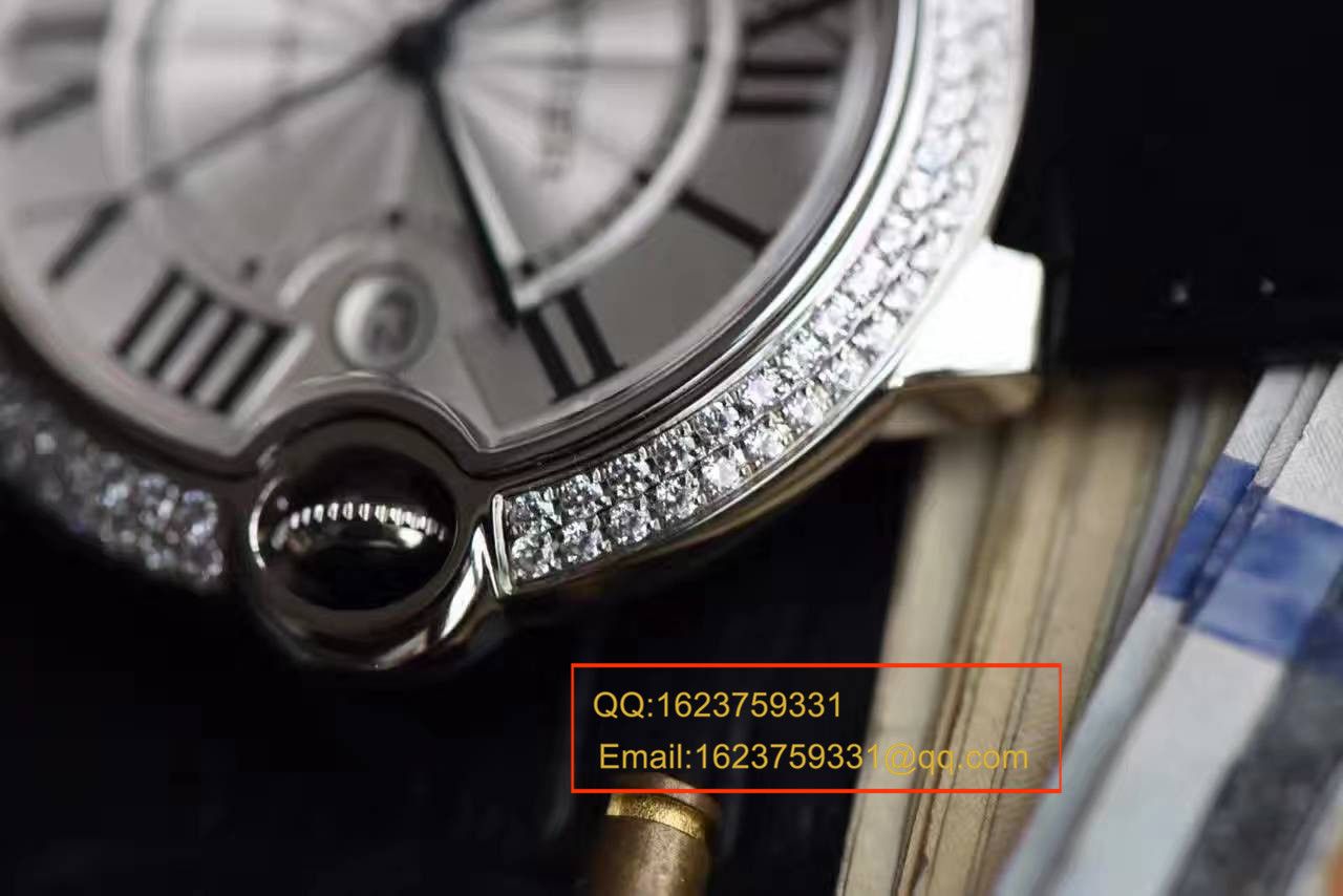 HBBV6厂卡地亚蓝气球系列WE900951男装42毫米镶钻腕表 / KAI112   HBBV6厂卡地亚蓝气球系列WE900951男装42毫米镶钻腕表 / KAI112