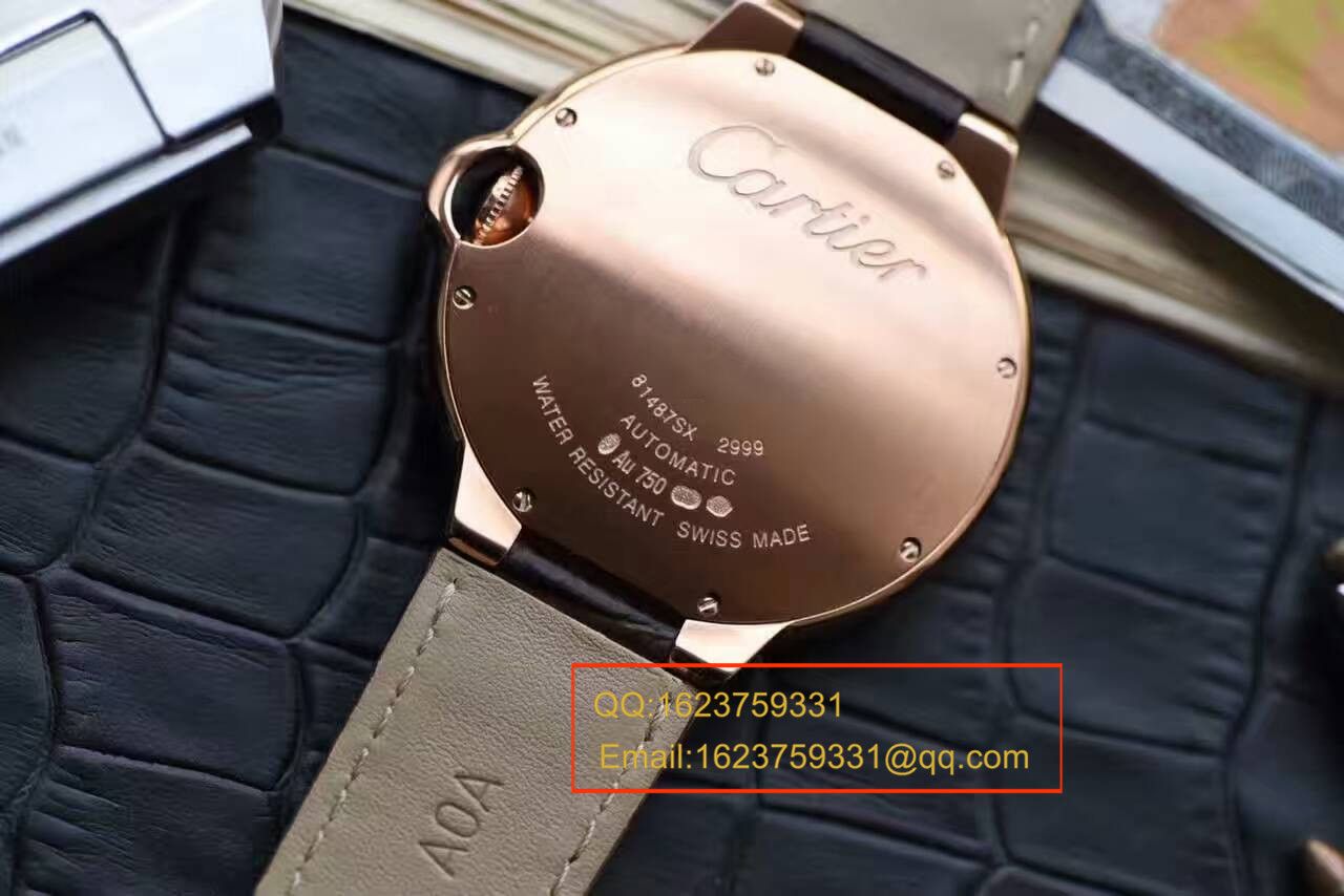   HBBV6厂卡地亚蓝气球系列WE900851男士42毫米镶钻腕表 / KAI082
