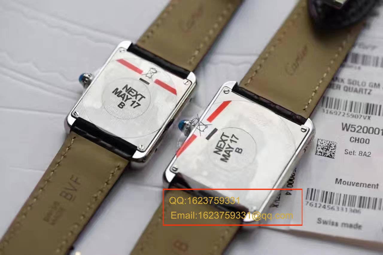   视频测评K11  卡地亚坦克solo最高版本女装腕表中号W5200003小号W5200005可选   / KAD007A
