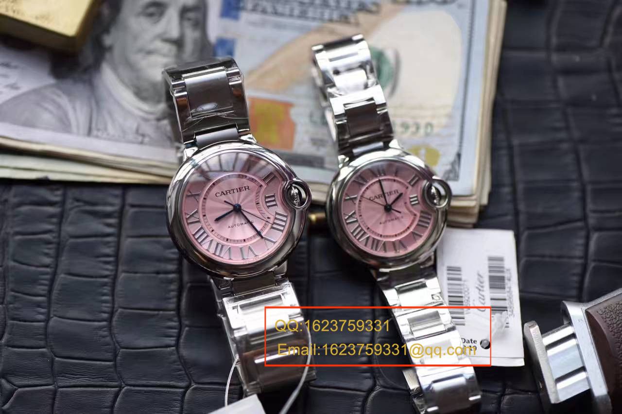  视频测评HBBV6  卡地亚蓝气球系列W6920100女士33毫米机械版本腕表 / K060
