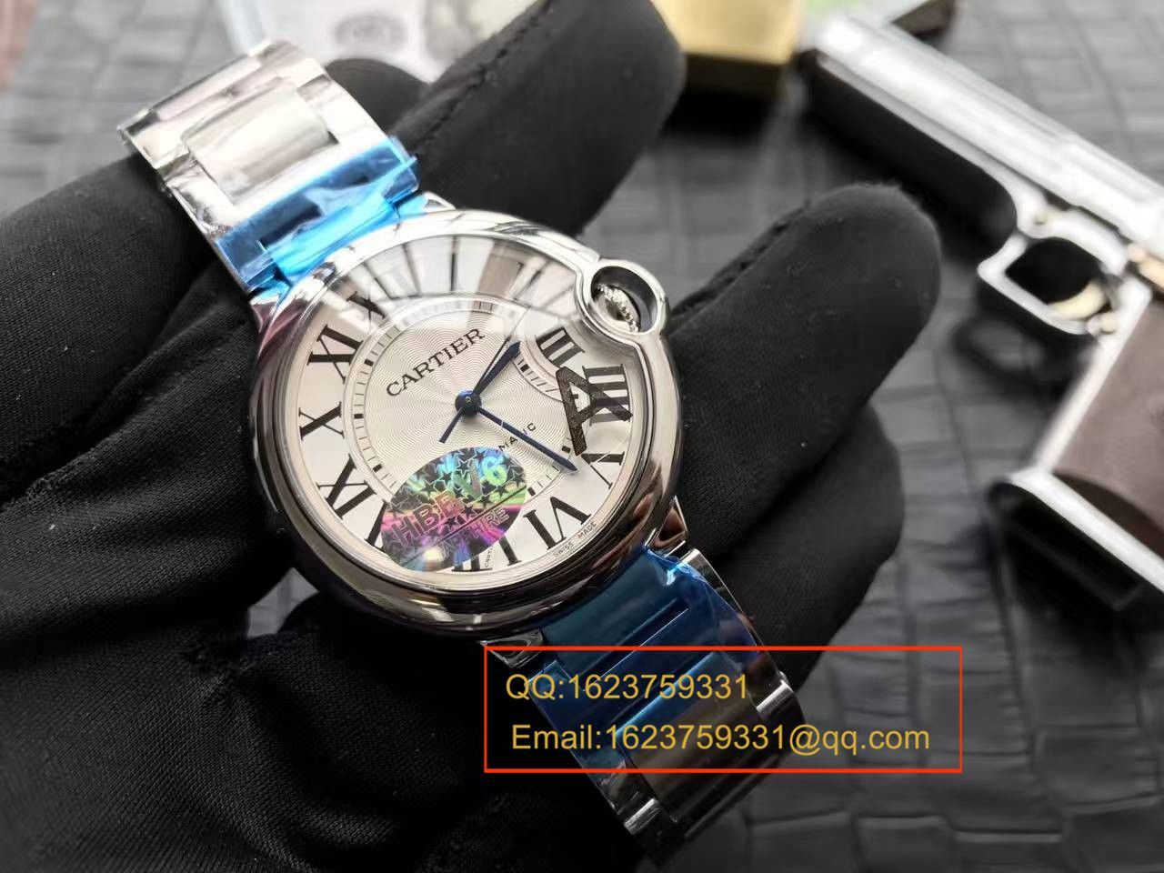   视频测评HBBV6厂高卡地亚 蓝气球系列W6920046/W6900556（36毫米）机械女表 / KDY029