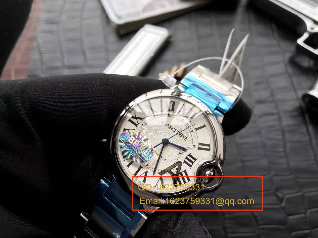   视频测评HBBV6厂高卡地亚 蓝气球系列W6920046/W6900556（36毫米）机械女表 / KDY029