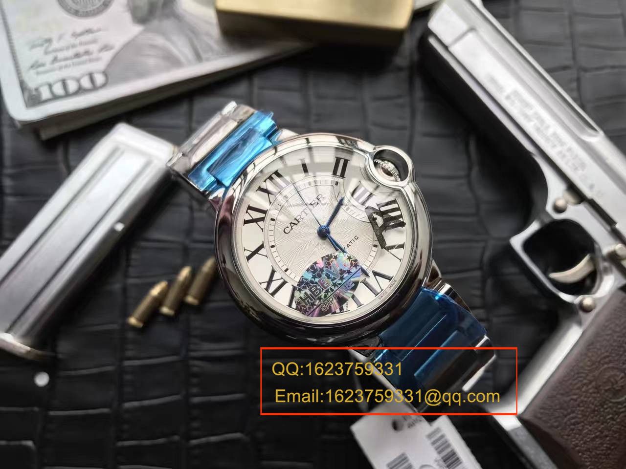   视频测评HBBV6厂高卡地亚 蓝气球系列W6920046/W6900556（36毫米）机械女表 / KDY029