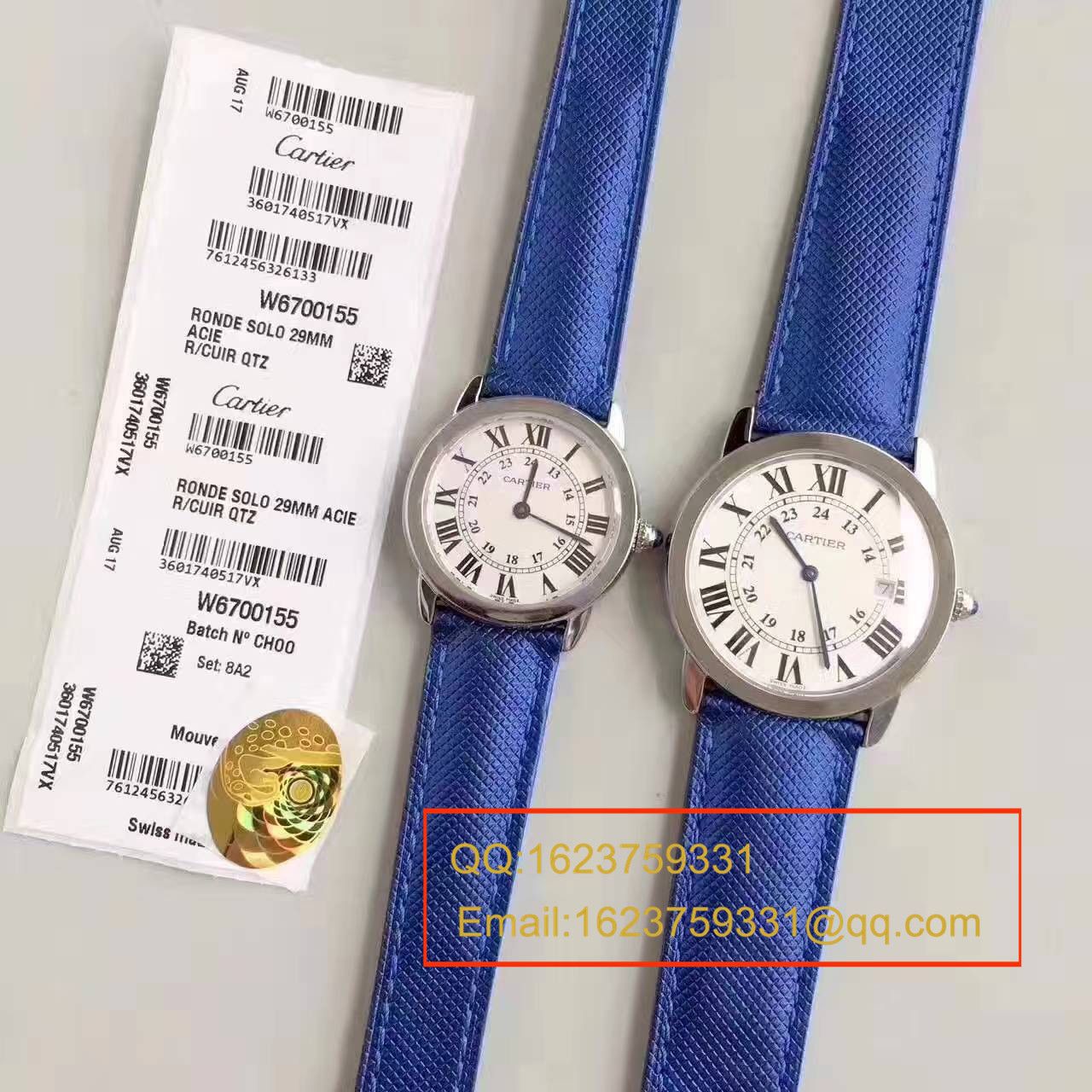   K11厂正品开模  卡地亚RONDE DE CARTIER伦敦SOLO系列W6700155、W6700255女士石英腕表 / KAD078