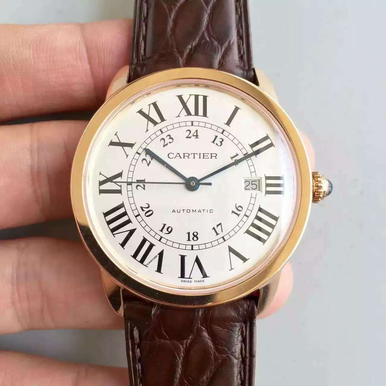   A8厂出品  卡地亚RONDE DE CARTIER系列W6701009腕表 / KAI069