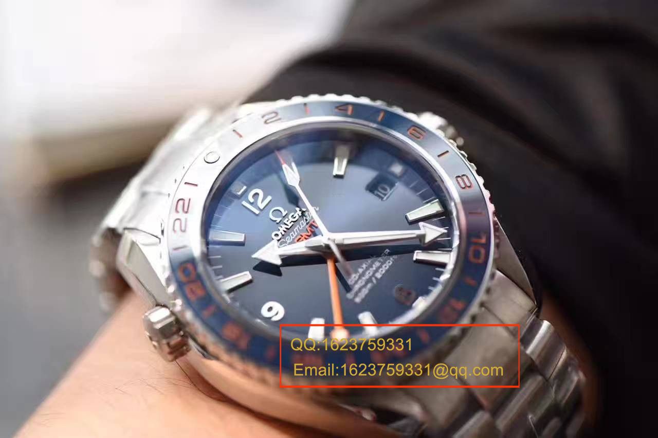   视频测评KW厂欧米茄海马系列232.30.44.22.03.001《GMT美好星球》腕表 / M254