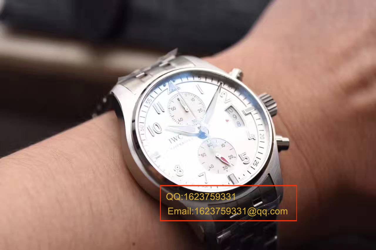   视频测评  HBBV6厂万国飞行员计时腕表 “JU-AIR”特别版系列IW387809腕表 / IW387809
