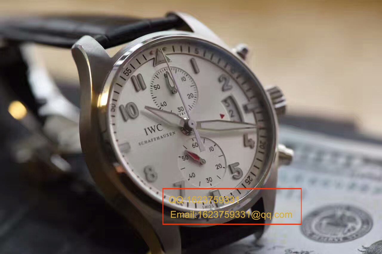   视频测评  HBBV6厂万国飞行员计时腕表 “JU-AIR”特别版系列IW387809腕表 / IW387809