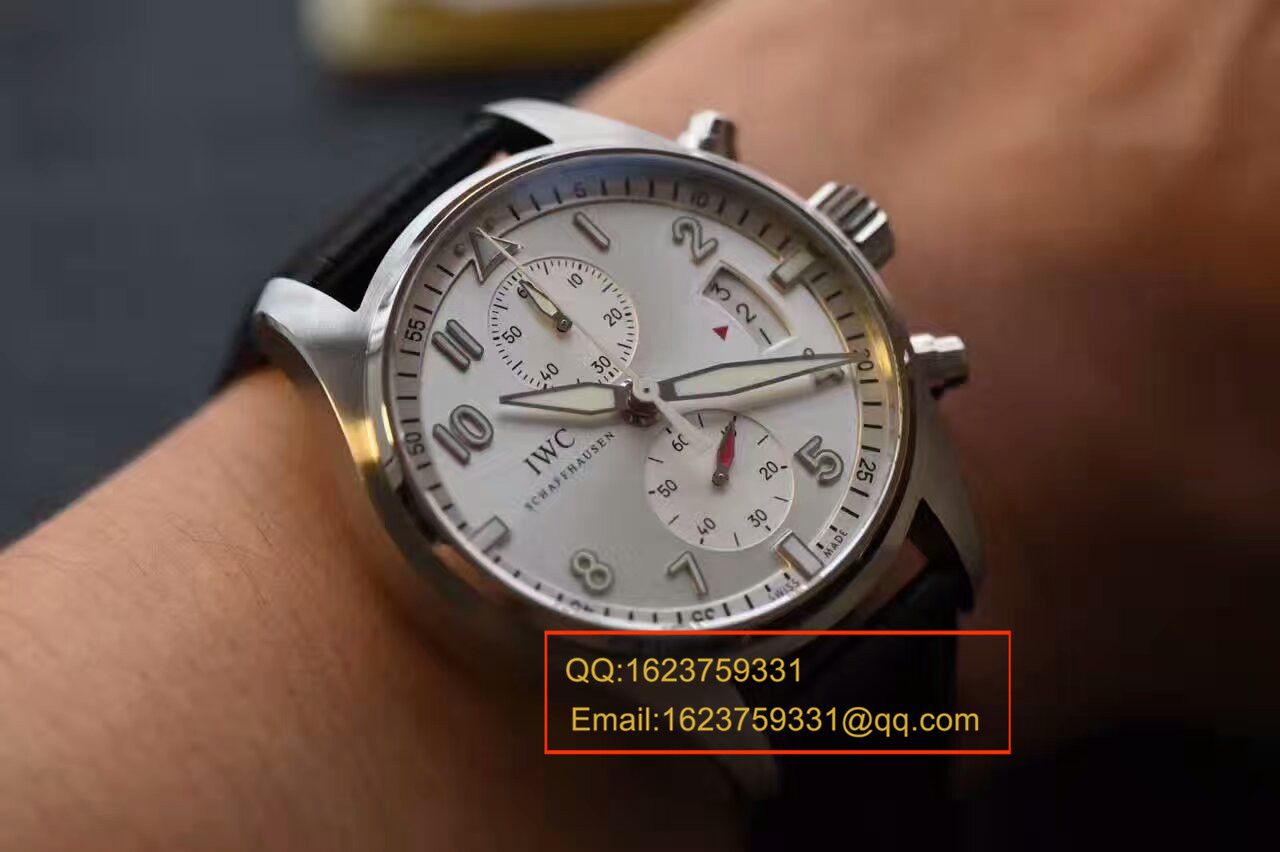   视频测评  V6厂万国飞行员计时 “JU-AIR”特别版系列IW387809钢带 / WG168
