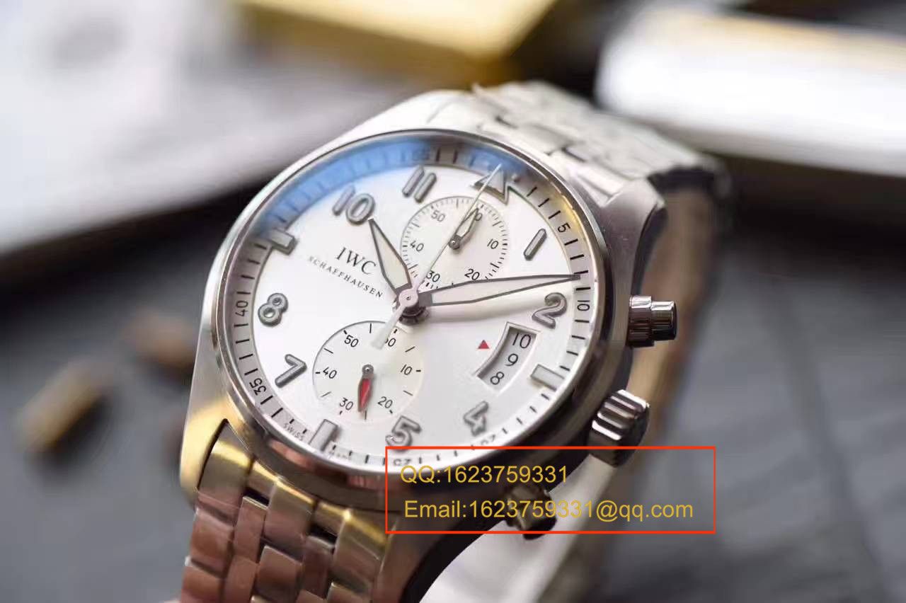   视频测评  V6厂万国飞行员计时 “JU-AIR”特别版系列IW387809钢带 / WG168