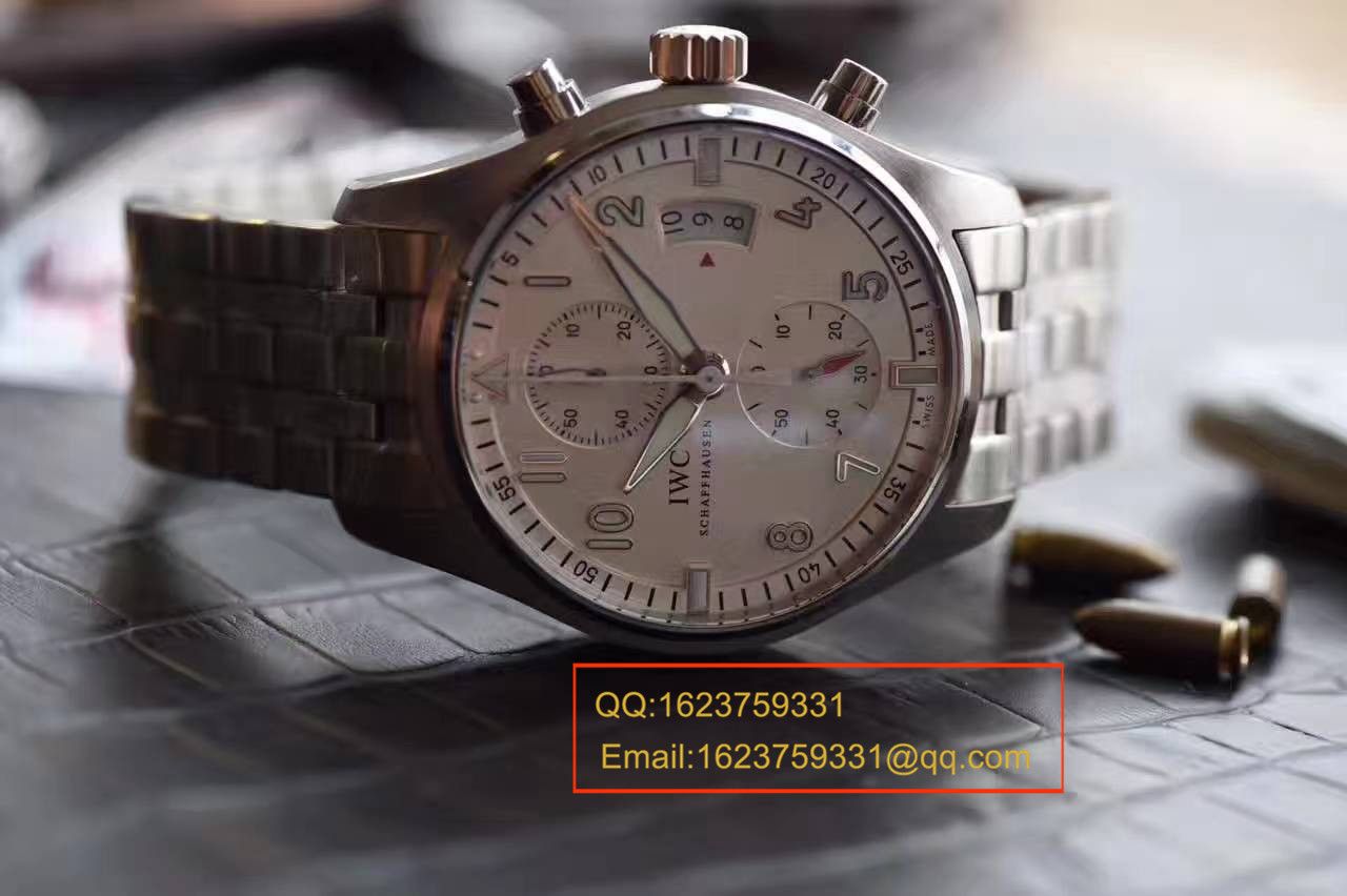   视频测评  V6厂万国飞行员计时 “JU-AIR”特别版系列IW387809钢带 / WG168