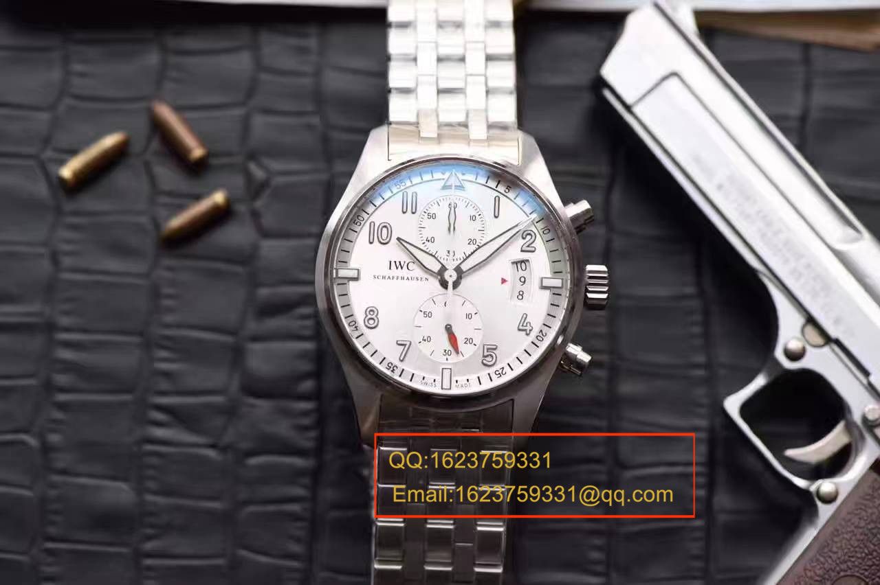   视频测评  V6厂万国飞行员计时 “JU-AIR”特别版系列IW387809钢带 / WG168
