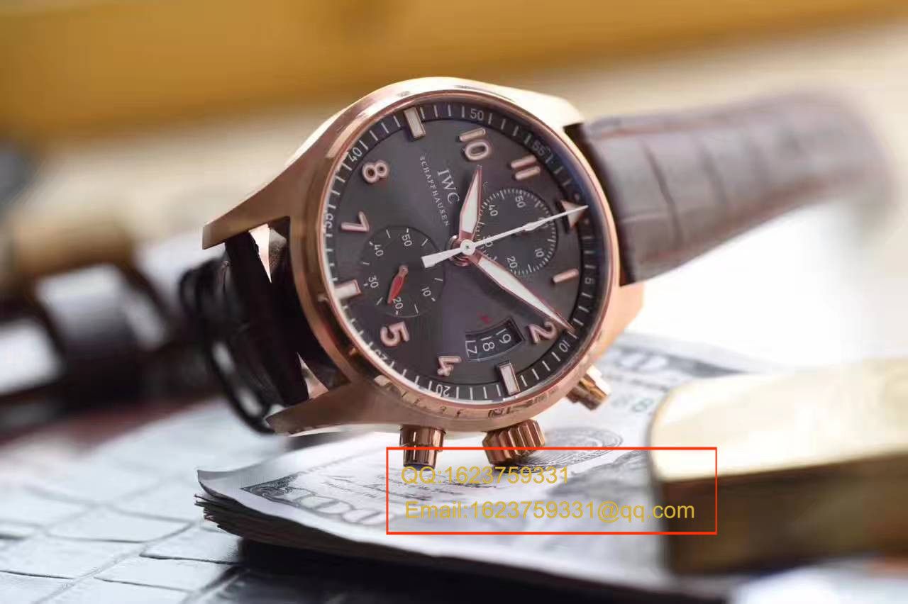   独家视频评测万国SPITFIRE CHRONOGRAPH喷火战机计时腕表系列IW387803腕表 / WG282