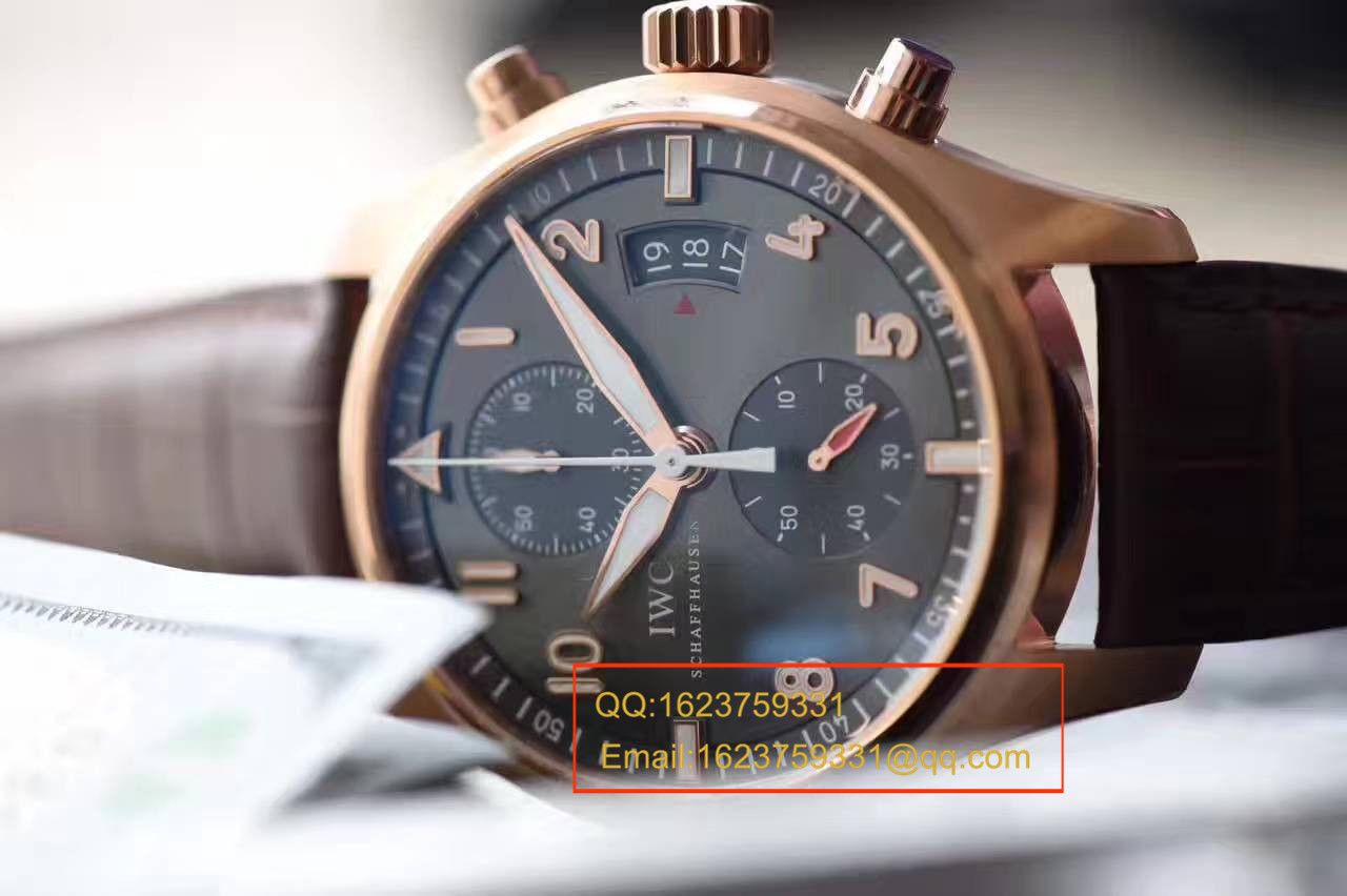   独家视频评测万国SPITFIRE CHRONOGRAPH喷火战机计时腕表系列IW387803腕表 / WG282