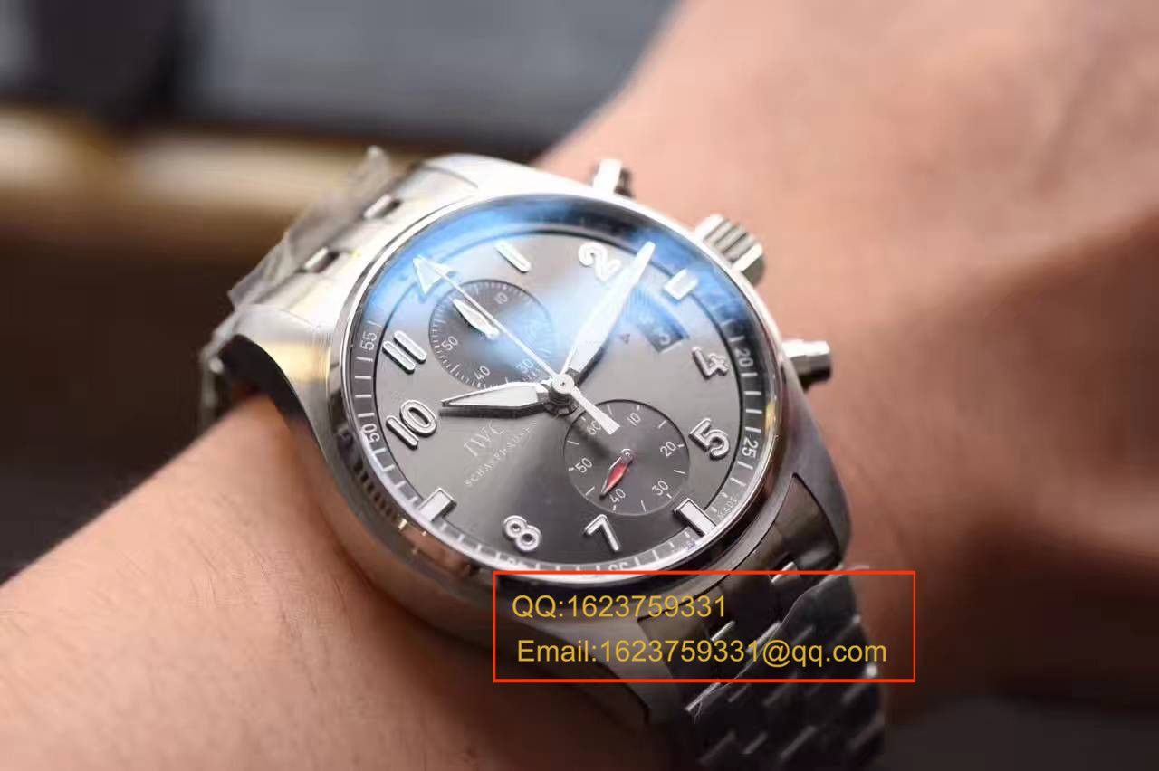   视频测评V6厂万国飞行员喷火战机计时腕表系列 IW387804腕表 / WG216